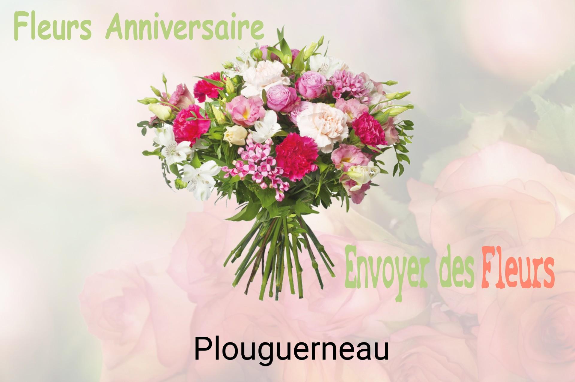 Bouquet de fleurs d’anniversaire livré à Plouguerneau